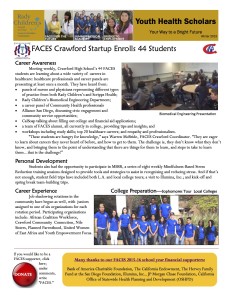 FACES Rady NewsletterWinter 2016