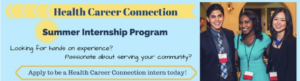 FACES Alumni: Summer Internship Opportunity with Health Career Connection